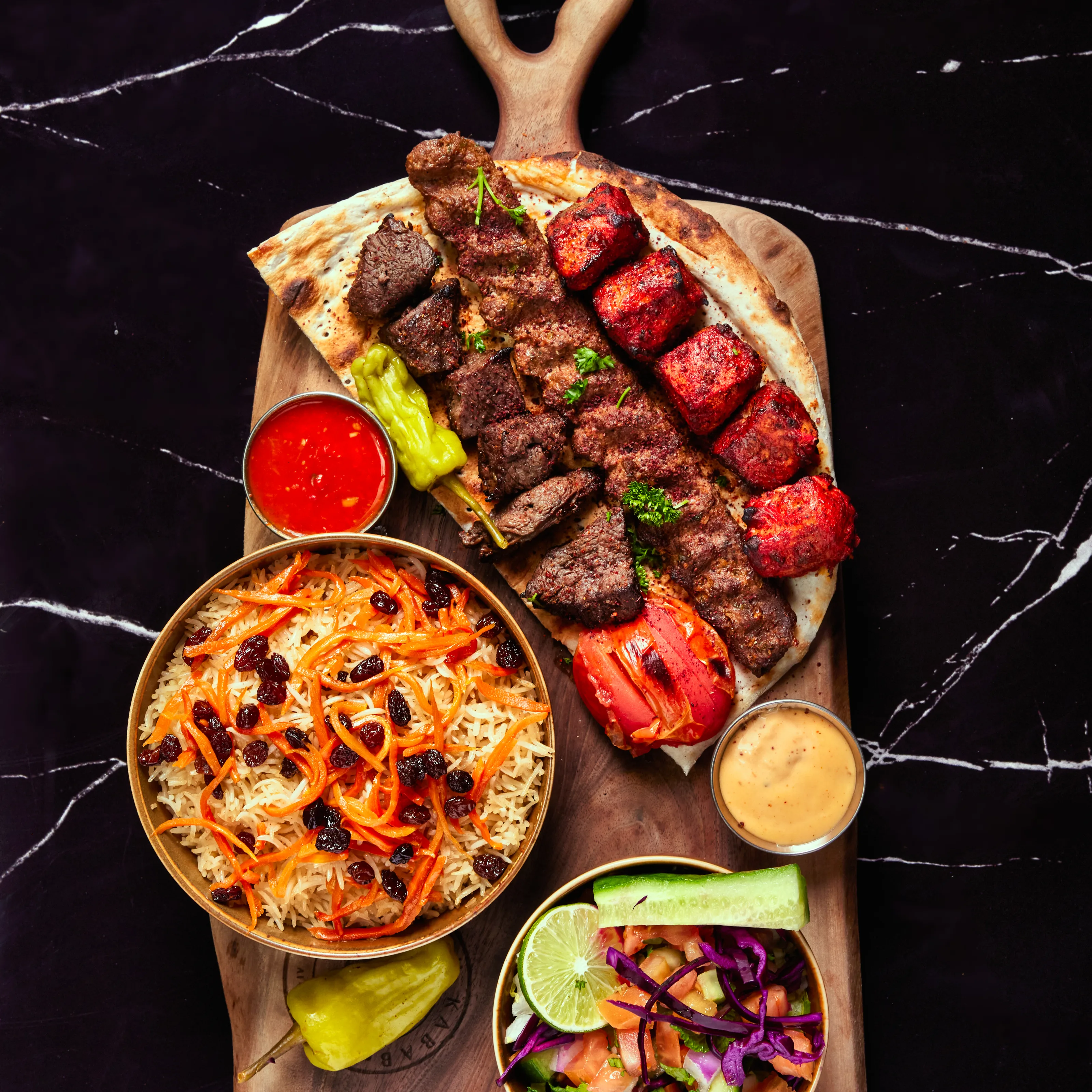 N.K Mix Mourgh Kabab